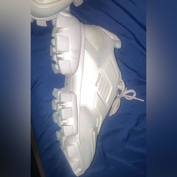 Prada Cloudbust Thunder Sneakers (Size 9)(Alabaster Pink). - Picture 10 of 11